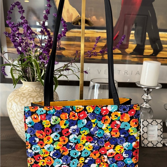 Vintage Kate Spade Floral Tote Bag - Picture 5 of 7